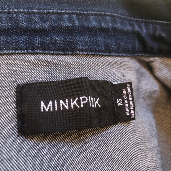 Mink Pink Denim Jacket - Picture 9 of 11